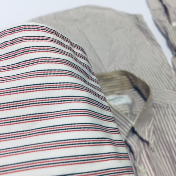 Thom Browne Narrow Red Stripe Shirt (XXS) - Picture 6 of 8